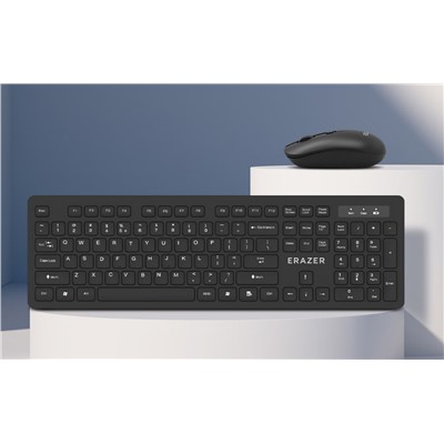 聯(lián)想(Lenovo)KN301 鍵盤 無(wú)線鍵盤鼠標(biāo)套裝  商務(wù)辦公鼠標(biāo)鍵盤套裝
