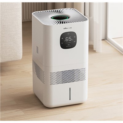 小熊(Bear)JSQ-P80A5 加濕器 無霧加濕器臥室 嬰兒用辦公室大容量 家用低噪活水循環(huán)智能恒濕母嬰落地款空氣凈化 8L