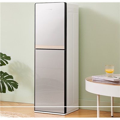 美的(Midea)YD1611S-X 飲水器 家用下置式冰熱兩用旋鈕出水自動保溫 立式飲水機(jī)