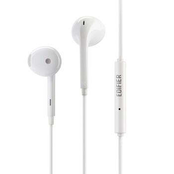 漫步者(EDIFIER) H180PLUS 耳機(jī)/耳麥 手機(jī)音樂耳機(jī)半入耳式重低音耳麥立體聲K歌手機(jī)通用MIC H180plus 白色-3.5MM